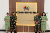 Komandan Kodim Pessel Letkol Moch Suherli