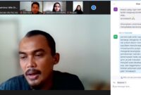 Tangkapan Layar Kegiatan menulis esai yang diselenggarakan oleh Magistra Indonesia