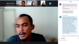 Tangkapan Layar Kegiatan menulis esai yang diselenggarakan oleh Magistra Indonesia