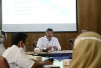 Walikota Solok Zul Elfian memimpin rapat Penyusunan Kajian Sistem Transportasi Pendukung Pengembangan Kawasan Agrowisata Payo dalam rangka meningkatkan aksesibilitas agrowisata Payo