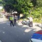 Seorang anggota kepolisian di Polresta Pariaman tertabrak saat bertugas