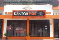 Kantor Pos Payakumbuh yang berada di Jalan Jendral Sudirman No. 4, Kel. Koto Baru Balai Janggo, Kec. Payakumbuh Utara, Kota Payakumbuh.