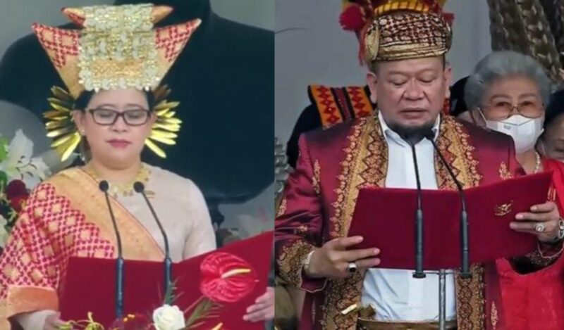 Pembaca Teks Proklamasi tahun 2021 dan 2022 di Istana Negara Selalu Berpakaian Adat Minang 