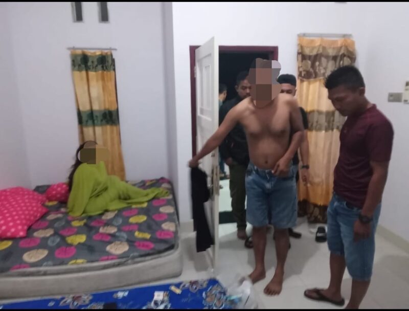 Pasangan bukan muhrim yang Digrebek Satpol PP Pessel di salah satu penginapan di Pesisir Selatan 