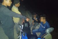 Pelajar yang terciduk oleh Satpol PP Pesisir Selatan yang berpacaran di tempat gelap