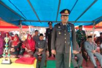Iptu Riki Yovrizal saat masih menjabat sebagai Kepala Polsek Sutera 