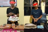 15 Paket Narkoba Ditemukan Polres Pessel saat Menangkap 2 Warga Bayang