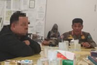 AP, oknum Satpol PP Pesisir Selatan yang diduga mencabuli remaja yang diamankan oleh instansi tersebut 