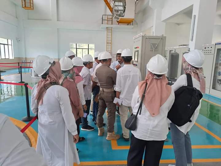 Tim Pengawasan dan Konservasi Sumber Daya Air Kabupaten Pesisir melakukan kunjungan lapangan ke IUP-OP PT Dempo Sumber Energi 
