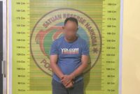 JF, seorang ASN di Lingkup Pemkab Pessel yang ditangkap polisi terkait penyalahgunaan narkoba 
