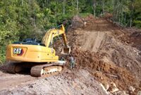 Pemasangan Gorong-gorong Ada 5 Titik oleh Satgas TMMD Ke-115 Kodim 0311/Pessel