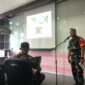 Dansatgas TMMD Sampaikan Paparan Capaian TMMD ke-115 Pesisir Selatan pada Tim Wasev