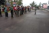 Satgas TMMD ke-115 Pessel Gelar Apel Pagi Demi Kesiapan Menjalani Rutinitas