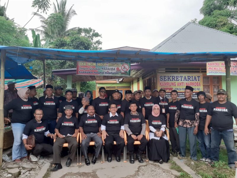 Pemkab Pessel Kunjungi Kampung Anti Narkoba di Lakitan Utara