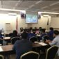Pengurus Dewan Perwakilan Daerah (DPD) Partai Demokrat Sumatera Barat Nonton Bareng (Nobar) live konferensi pers Anies Baswedan – Agus Harimurti Yudhoyono (Anies – AHY) di kanal Youtube Partai Demokrat, Kamis (2/3).