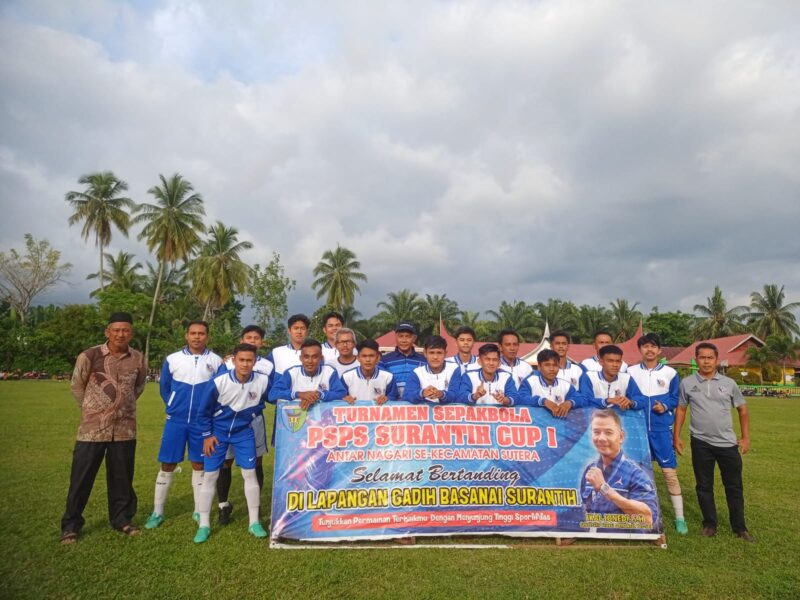 Turnamen Sepakbola PSPS Surantih Cup I Sukses Digelar