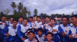 Taklukkan Koto Nan Tigo Utara Surantih di Partai Final, Surantih Juarai PSPS Surantih Cup I