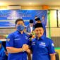 M Ridho Aufa (kiri) bersama Ketua Fraksi Partai PAN DPRD Sumbar Muhayatul Chaniago (kanan)