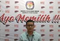 Ketua KPU Pesisir Selatan Epaldi Bahar 
