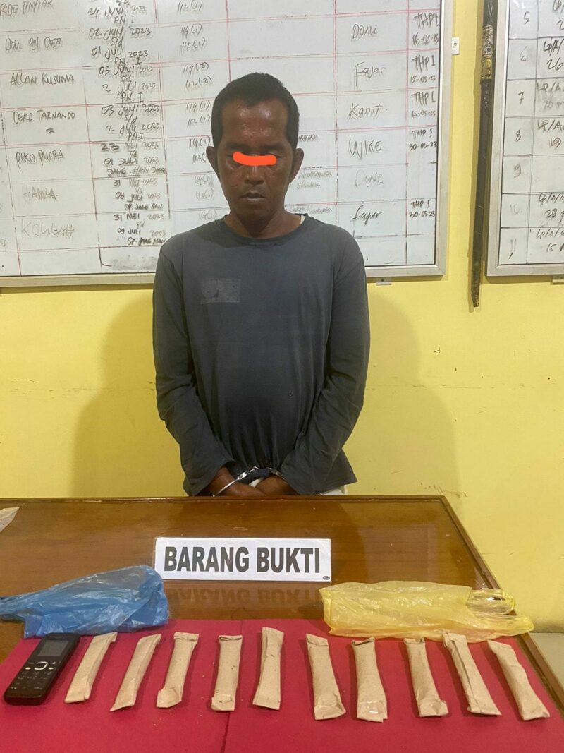 Seorang Nelayan di Pessel Diringkus Polisi