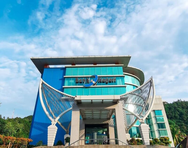 Kantor Bank Nagari Cabang Painan, Pesisir Selatan, Sumatera Barat 