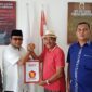 Anggota DPRD Sumbar Ali Tanjung saat mendaftar sebagai kepala daerah ke Partai Gerindra 