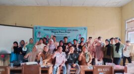 Foto bersama seusai pelatihan videografi melalui Program Desa Cerdas Kemendes PDTT yang diikuti oleh puluhan pemuda Nagari Pasar Baru Bayang. (Foto: Riswan Amirul/bandasapuluah.com)