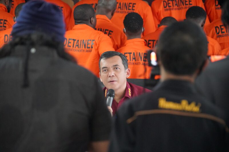 Direktur Jenderal Imigrasi Kementerian Hukum dan HAM RI Silmy Karim 