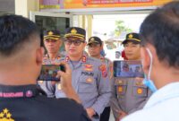Kapolres Pesisir Selatan AKBP Nurhadiansyah saat konferensi pers di Mapolsek Bayang 