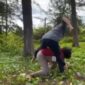 Tangkapan layar video viral perkelahian pelajar perempuan di Pesisir Selatan 