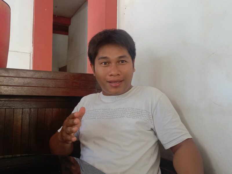 Ketua Masyarakat Pers Pemantau Pemilu (Mappilu) PWI Pesisir Selatan, Pransisko Redi 