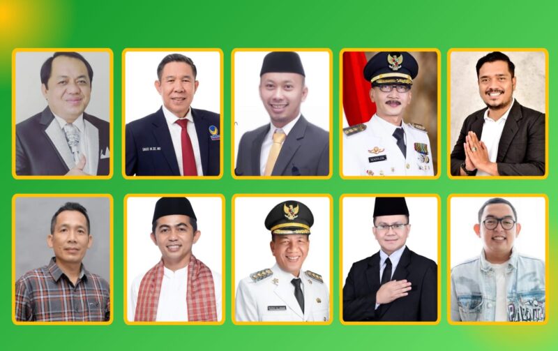 10 Tokoh yang berpotensi maju sebagai calon kepala daerah di Pilkada Pesisir Selatan 2024 versi redaksi bandasapuluah.com