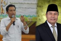 Ilustrasi Dr Rodi Chandra (kanan) dan Ali Amran Abbas Dt Rajo Endah (kiri)