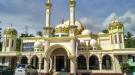 Masjid Muhabbatul Qulub di Siguntur Tarusan, Pesisir Selatan. Foto: Google/Anggi Hadiwijaya 