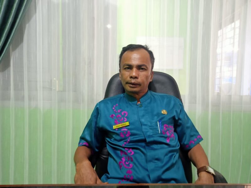 Kepala Satuan Polisi Pamong Praja dan Pemadam Kebakaran (Satpol PP dan Damkar) Kabupaten Pesisir Selatan Zulkifli 