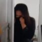 Tangkapan layar video viral oknum wali nagari di Pesisir Selatan yang digrebek warga, ia diduga berselingkuh dengan istri sah orang lain