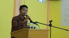Anggota Komisi Pemilihan Umum (KPU) Kabupaten Pesisir Selatan Syafrijal Chan 