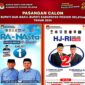 2 Pasangan Calon Bupati dan  Wakil Bupati Pesisir Selatan di Pilkada serentak 2024