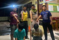 Dua pria asal Jambi ditangkap oleh jajaran Polsek Linggo Sari Baganti pada Kamis (6/3/2025) dini hari.