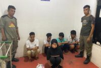 5 anak di bawah umur diamankan Satpol PP Pessel yang diduga melakukan perbuatan asusila di sebuah kamar kos-kosan