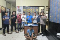 Seorang petani yang diduga akan mengedarkan sabu saat diamankan petugas di Polsek BAB Tapan, Kamis (8/5/2025) malam