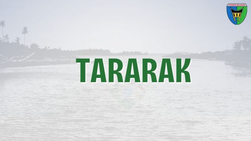 Nagari Taratak, Kecamatan Sutera, Kabupaten Pesisir Selatan. Ilustrasi: bandasapuluah.com