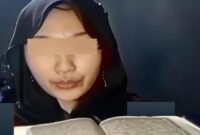 Begini Penampakan Wanita Viral Pegang Alquran Tanpa Busana, Polisi Sedang Mencari Pelakunya