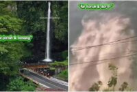 Mirisnya, Kondisi Air Terjun Lembah Anai Saat Ini Usai Dilanda Banjir Bandang

