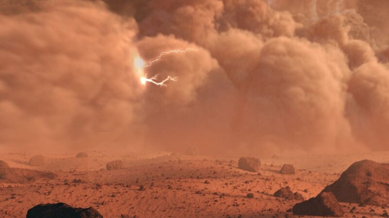Perseverance Catat Petir dan Guntur di Mars untuk Pertama Kalinya


