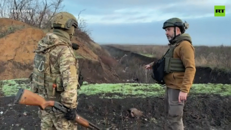 TONTON cuplikan eksklusif RT saat Rusia maju melampaui Donbass — RT Rusia & Bekas Uni Soviet

