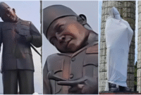 VIRAL Kepala Patung Soekarno Miring di Alun-Alun Indramayu, Ternyata Ini Penyebabnya
