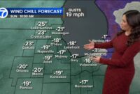 Cuaca Chicago, angin dingin hari ini: Peringatan Cuaca Dingin dikeluarkan di tengah suhu dingin angin Chicago yang berbahaya untuk pertandingan Beruang pada hari Minggu

