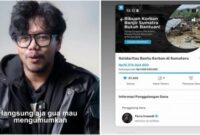 Ferry Irwandi Galang Dana untuk Korban Bencana, Anggota DPR: Solidaritas Nasional

