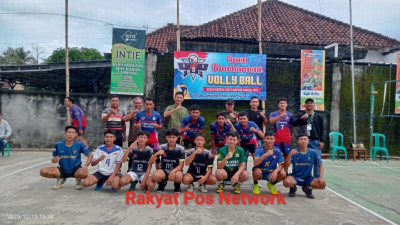 Kegiatan Turnamen Bola Voli Terbuka yang Berlangsung di Dusun Badran Sari, Kampung Rantau Jaya: Tetap Menjunjung Sportivitas


